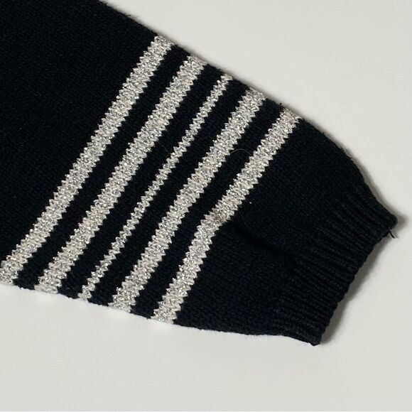 Vintage Lizwear Geometric Patchwork Cotton Knit Sweater Women's Size MP - Picture 9 of 16